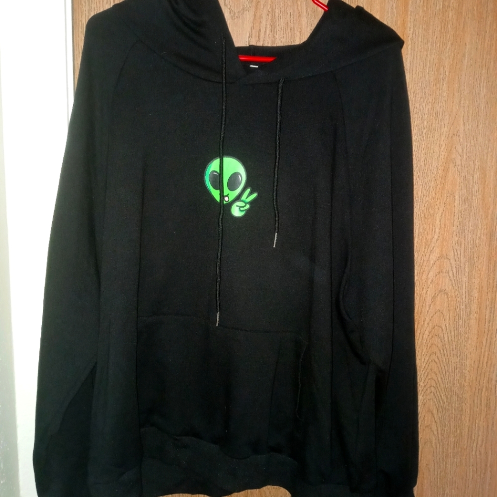Black hoodie